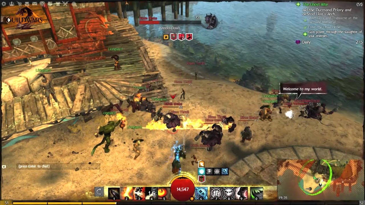 Guild Wars 2 - Priory - Mission 24 - The ghost rite