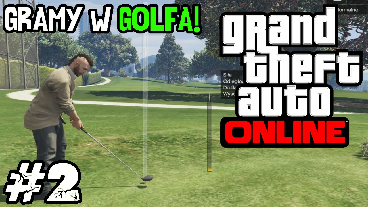 [LUŹNE GRANIE] GTA V Online #2 - Gramy w Golfa! (With: Max) /Zagrajmy w