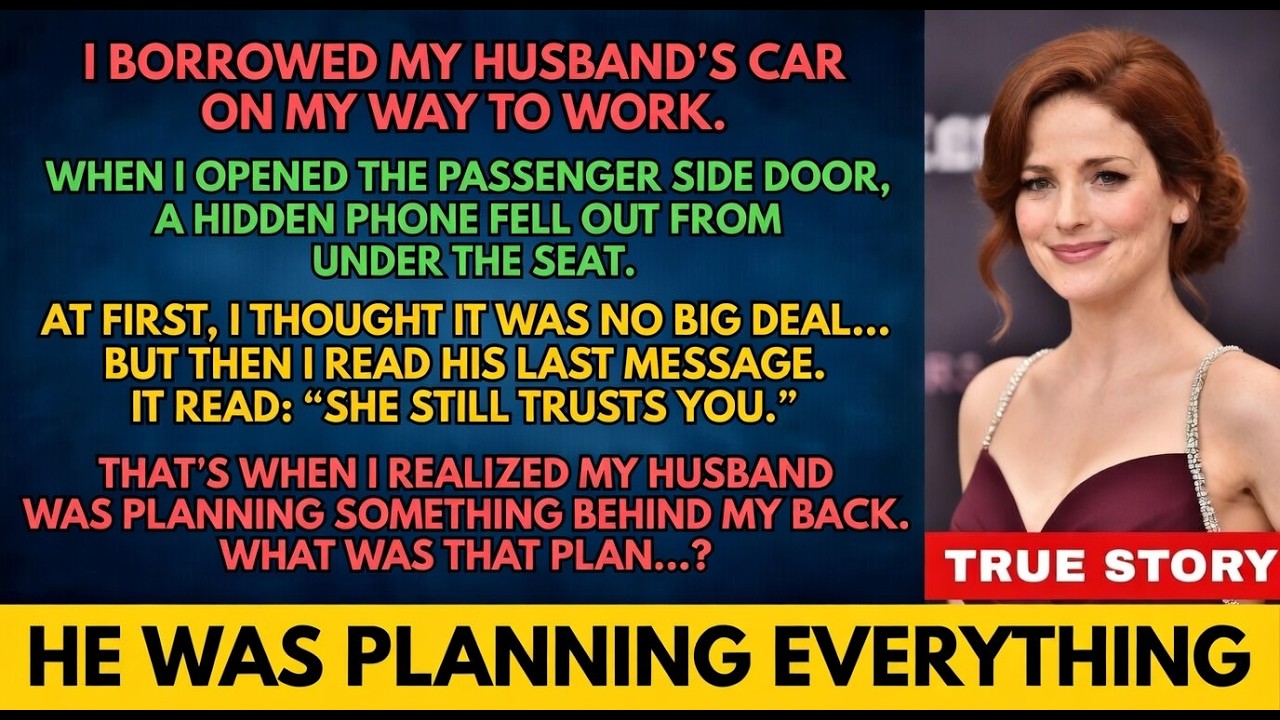 I Found A Hidden Phone In My Husband’s Car… The Messages Ruined Everything