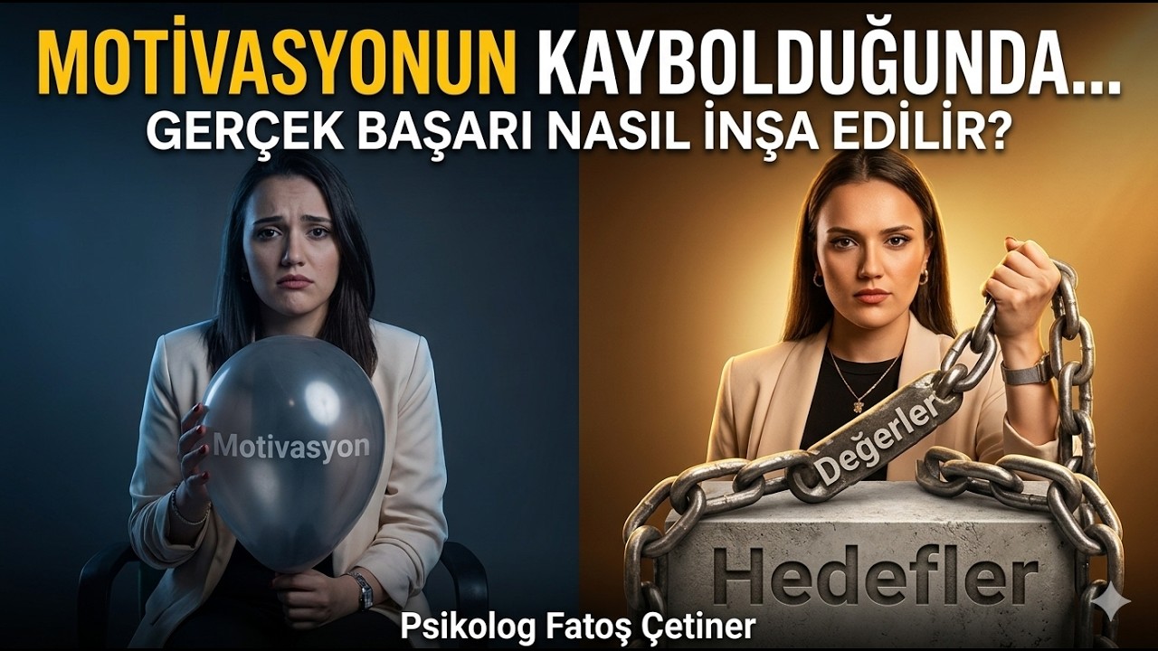 Motivasyon Neden Çabuk Kaybolur? Ne Yapabilirim? | Psikolog Fatoş Çetiner