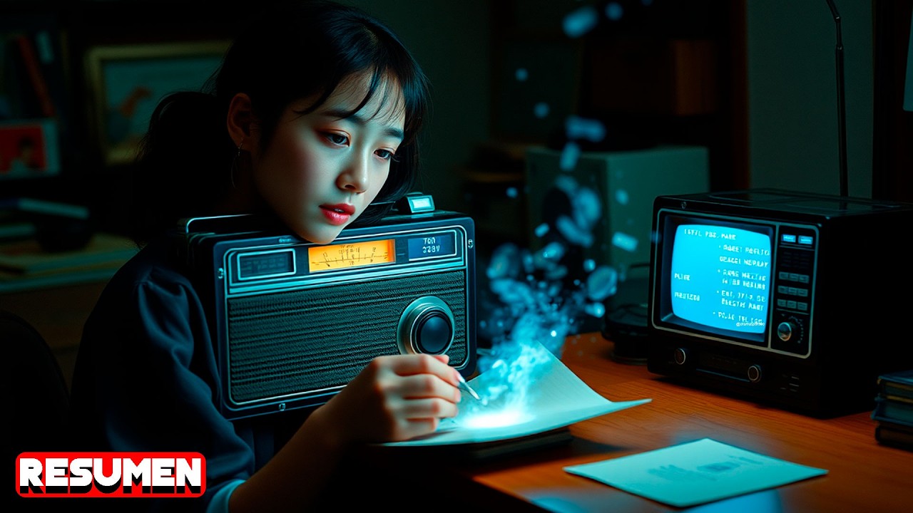 🔥Ella TIENE una RADIO MAGICA con la que se comunica AL PASADO! DITTO 2022 movie RESUMEN