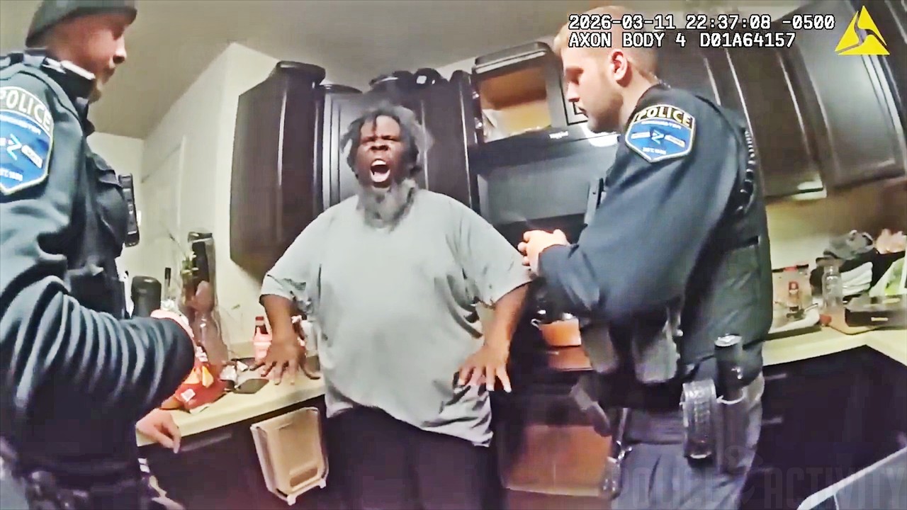 Officer Shoots Man Who Grabbed Gun and Fired it During Struggle