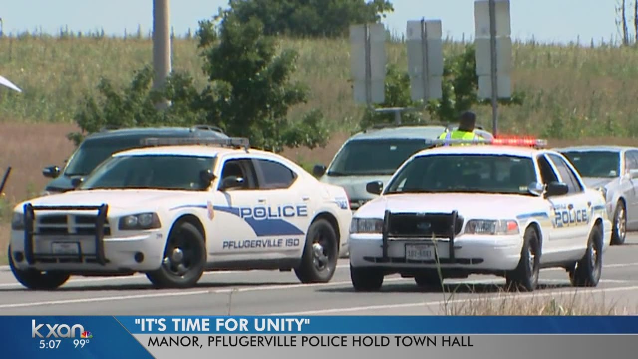 Pflugerville, Manor join police forces for community &lsquo;unity&rsquo;