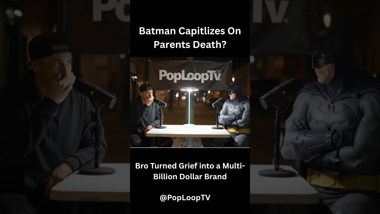 POPLoopTV (Batman Interview): Batman Pulls the Trauma Card