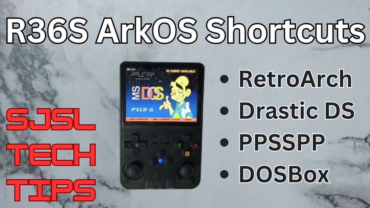 Удобные сочетания клавиш R36S ArkOS &mdash; SjslTechTips