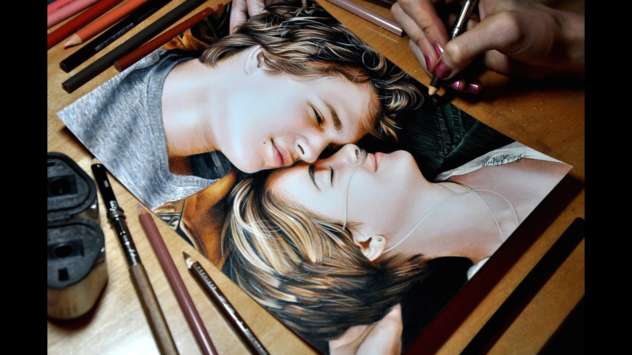 Drawing Hazel Grace and Augustus Waters (The Fault In Our Stars)