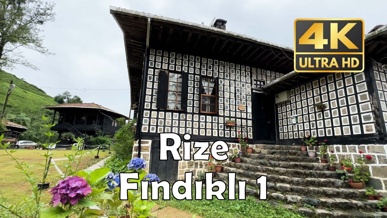 Rize/Fındıklı Walking Tour 4K