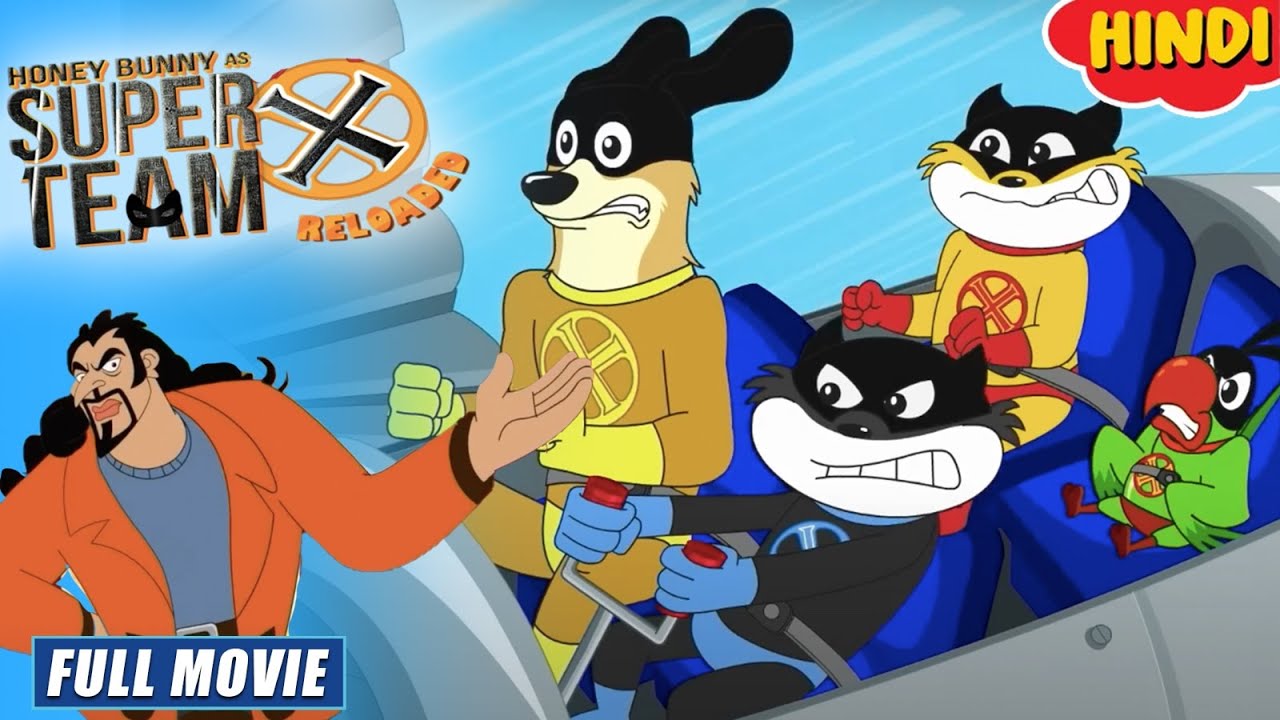 Honey Bunny As Super Team X Reloaded | New Movie in Hindi | Cartoon For Kids