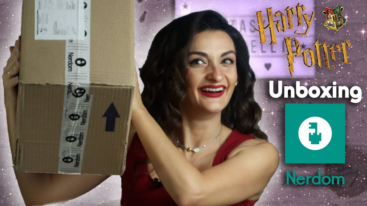 UNBOXING HARRY POTTER HAUL! Τι πήρα από το Nerdom! Ας με σταματήσει κάποιος! Ellie Spellie