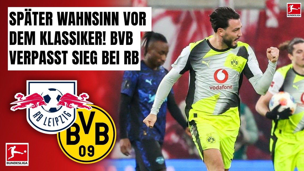RB Leipzig - Borussia Dortmund (2:2) Highlights | Bundesliga 2025/26 bvb leipzig