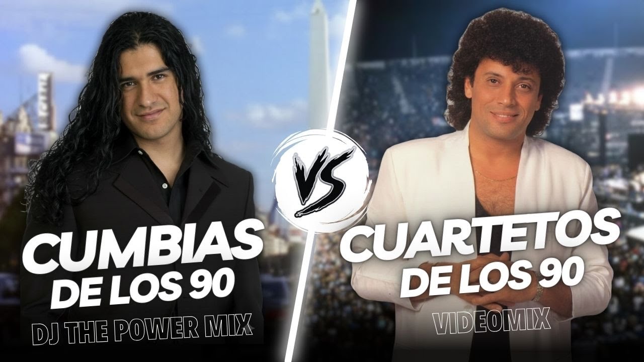 MIX CUMBIAS VS CUARTETOS DE LOS 90 - Dj The Power Mix (Fin De Año 2025)