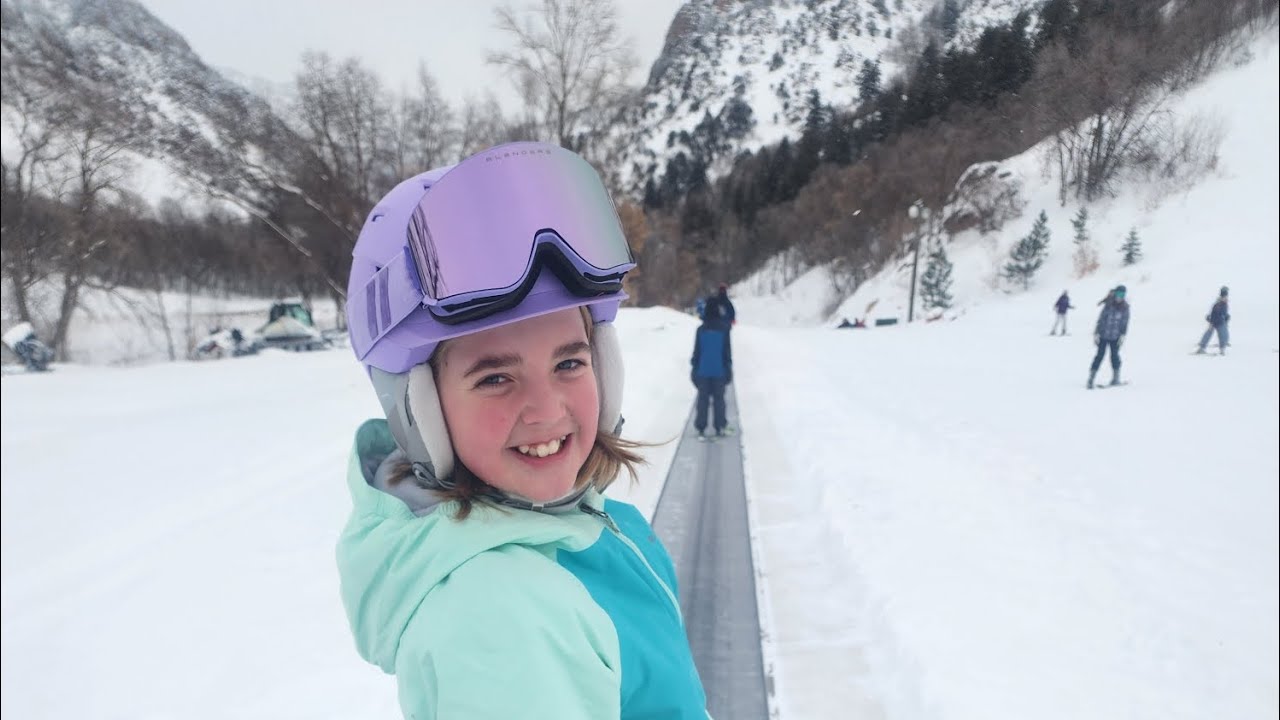 Harper's first day on skis and our first day of the season!