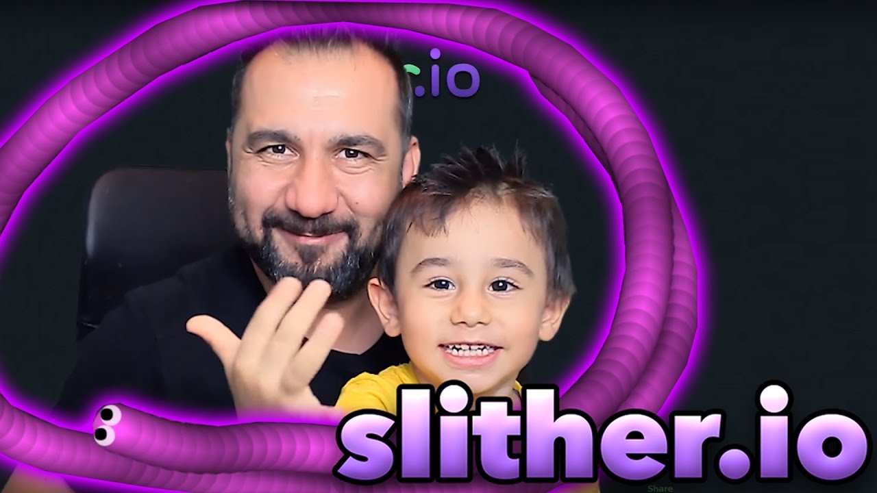 OĞLUMLA SLITHER.IO OYNADIK!