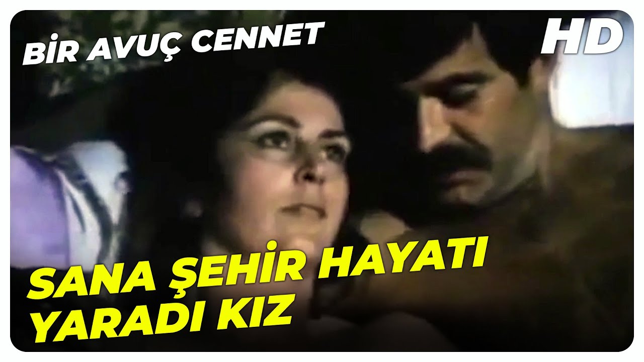 Bir Avuç Cennet - Kedi Milleti Gibi Doğur Babam Doğur! | Tarık Akan Hale Soygazi Eski Türk Filmi