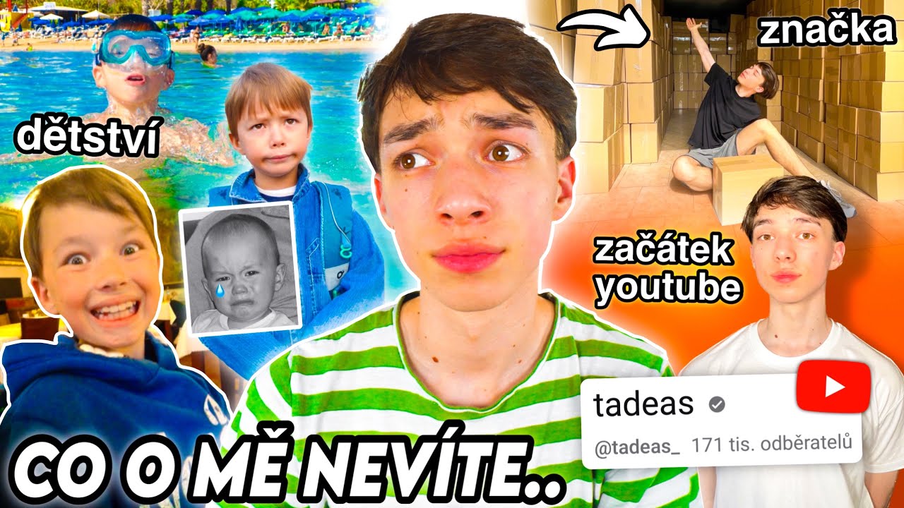 Celý můj příběh. // Dětství, Začátky na YT, Problémy, Značka, Online Škola, NYC, Slizy, Moje Éry