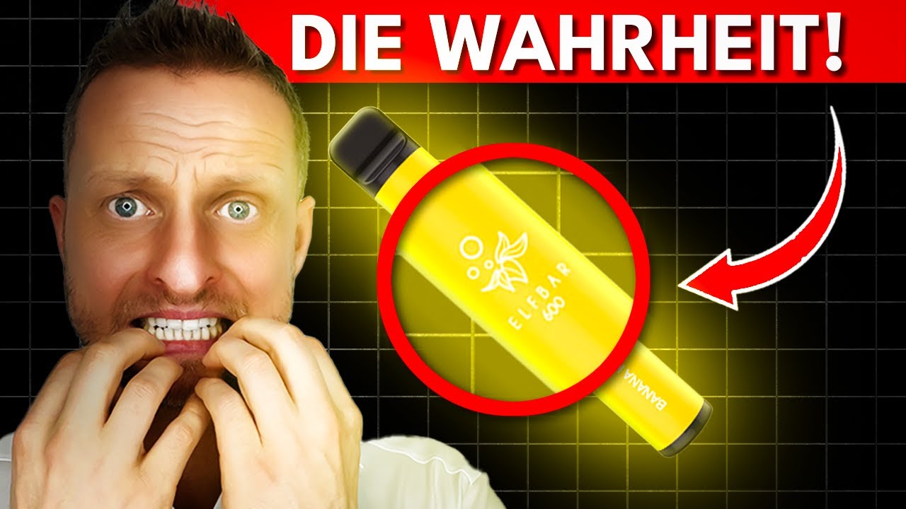 Chemiker entlarvt Vapes, E-Zigaretten, nichts als die bittere Wahrheit