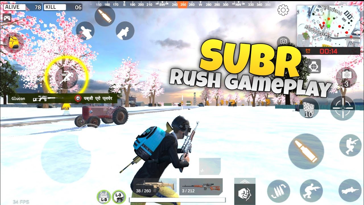 Survival Unknown Battle Royal New Update Big Map Rush Gameplay 2025 | Subr Gameplay