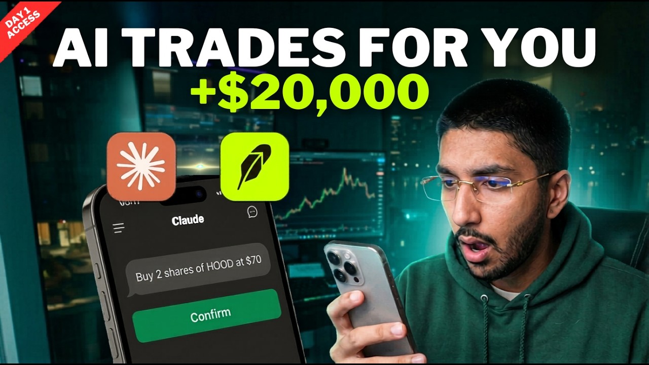 I Traded With Claude AI And Robinhood MCP - Nobody Expected This (Full Tutorial)