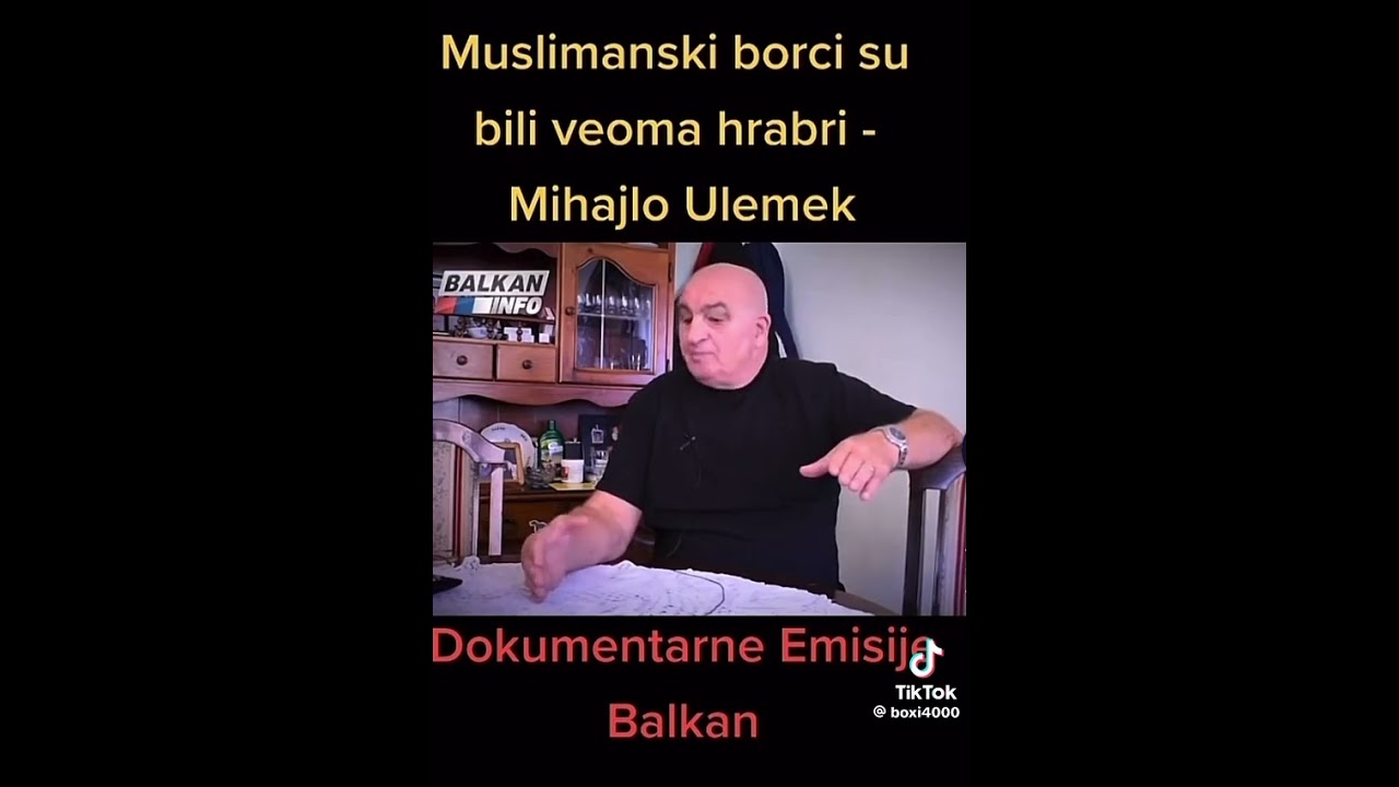 Mihajlo Ulemek o borcima 505 Buzimske viteske brigade
