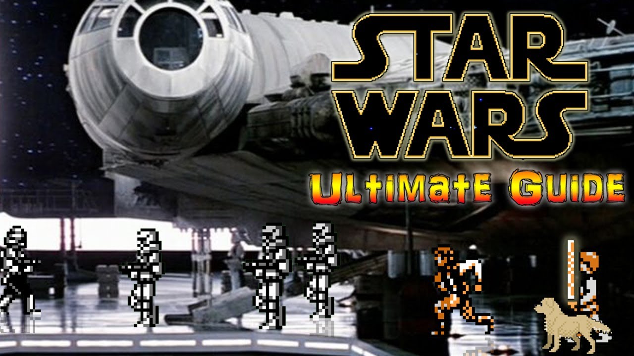 #StarWars Star Wars NES — ПОЛНОЕ РУКОВОДСТВО — ВСЕ персонажи, ВСЕ пещеры, ВСЕ щиты, 100%