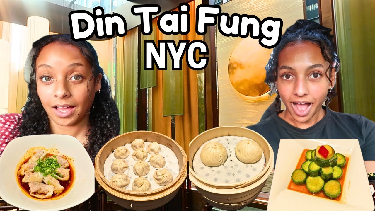Приходите поесть с нами в NYC FIRST Din Tai Fung *От первого лица*