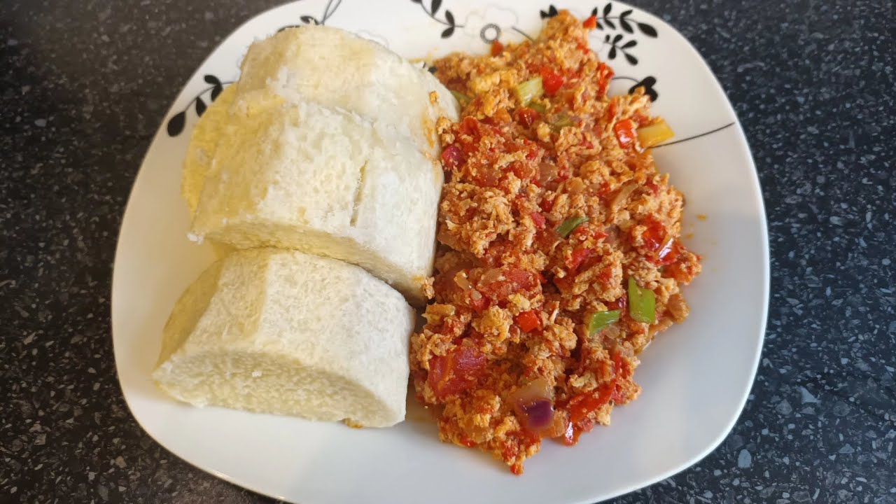 HOW to make Nigerian egg sauce and yam/ the best egg sauce recipe. #eggsaucerecipes