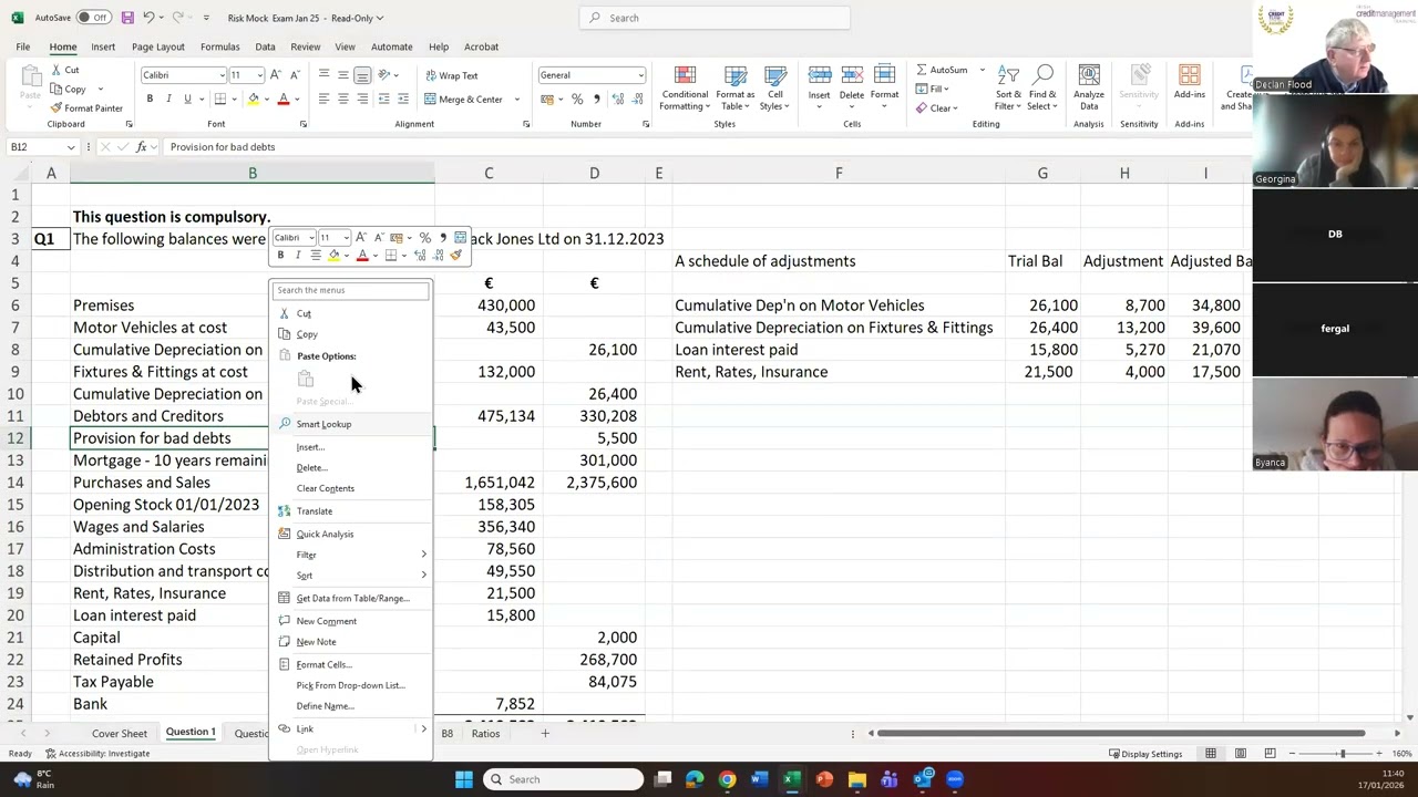 Risk Revision 17 Jan 2026