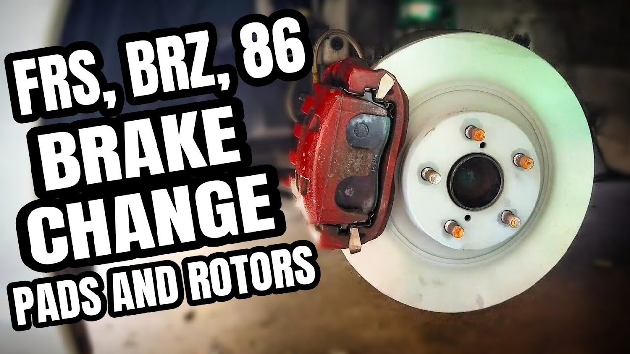 Brake Change Tutorial for FRS, BRZ, 86 | Pads and Rotors
