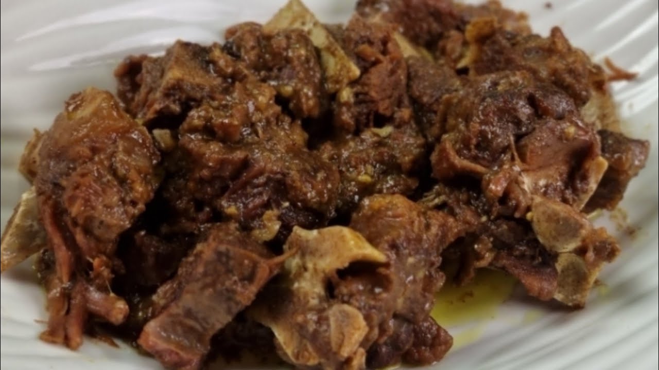 [ASMR] [Subs] Namkeen Gosht (Salted Meat) In Pressure Cooker - Quick & Easy Recipe