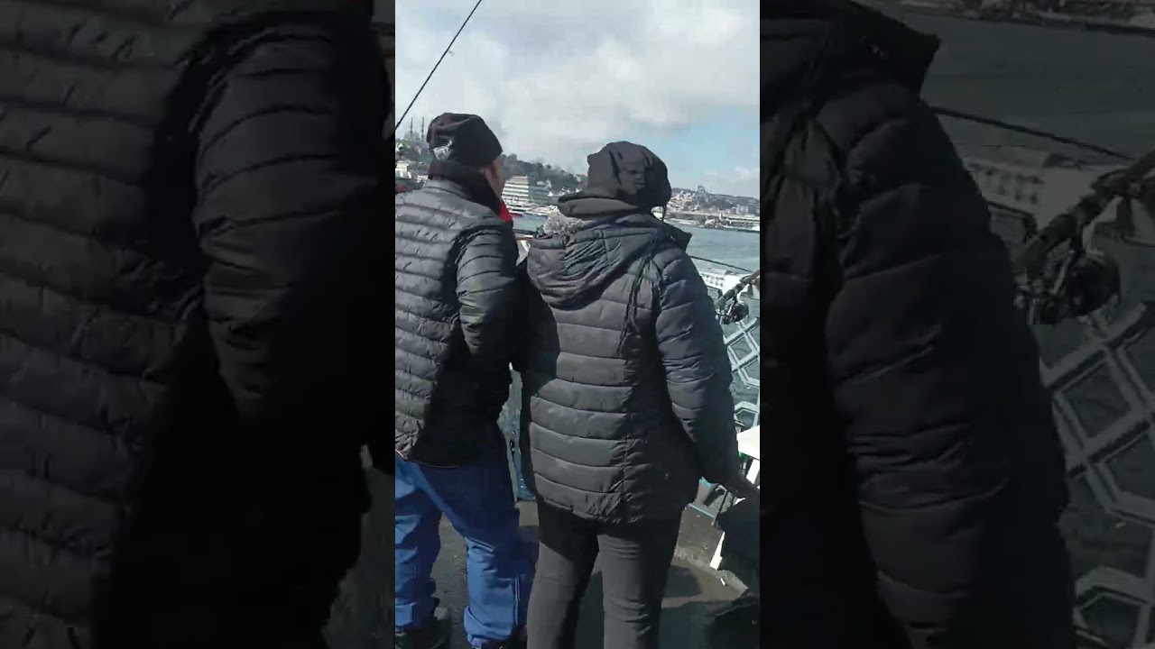 İstanbul Galata köprüsü balık 