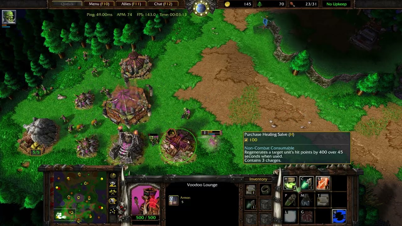 Новая мета? GG 1 на 1 Орк против Ночного Эльфа Warcraft 3 Reforged #368