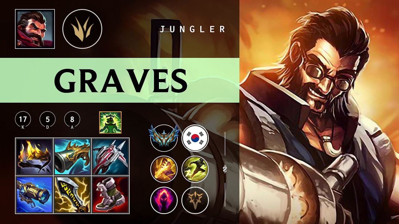 Graves Jungle vs Talon - KR Challenger Patch 26.07
