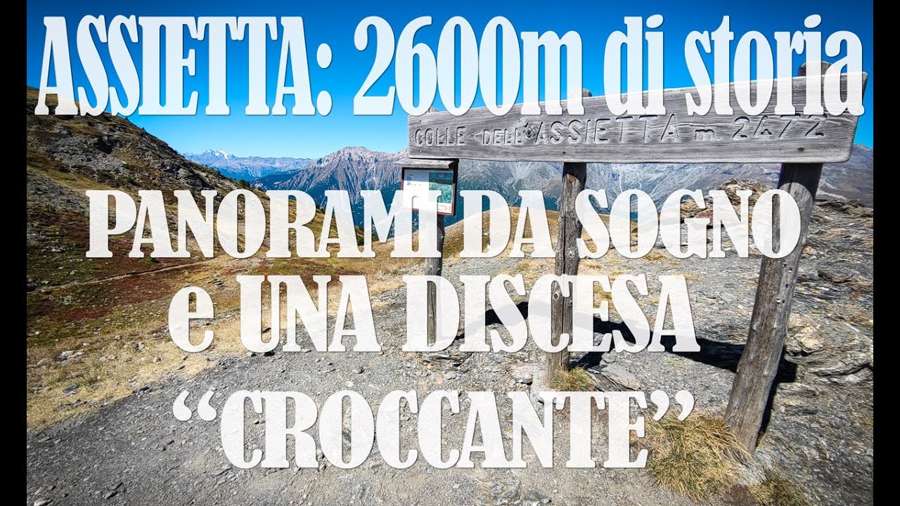 MTB - ASSIETTA: 2600m di storia, panorami da sogno e una discesa "croccante" (Cima Gran Costa)