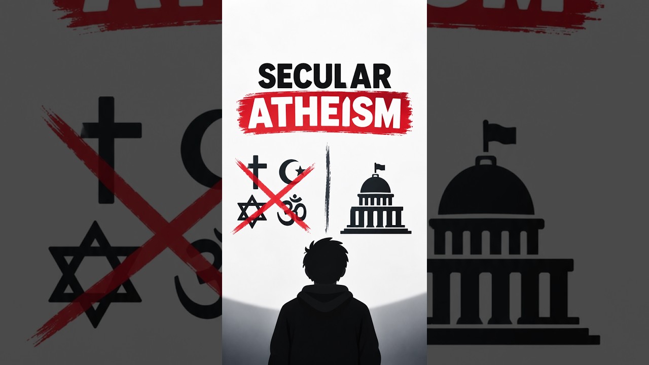 Secular Atheism | What Does It Mean? #religion #philosophy #secularism