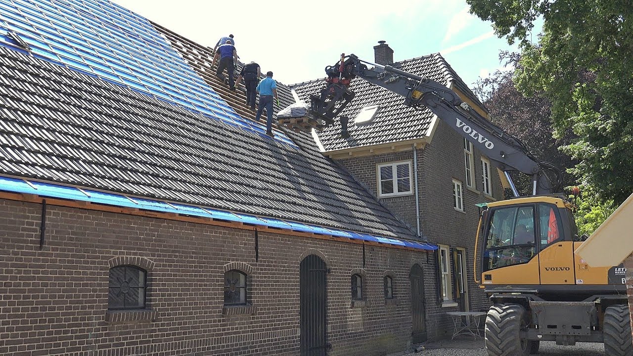 Goedenberg wk 26 2018 Wedstrijd dakpannen leggen