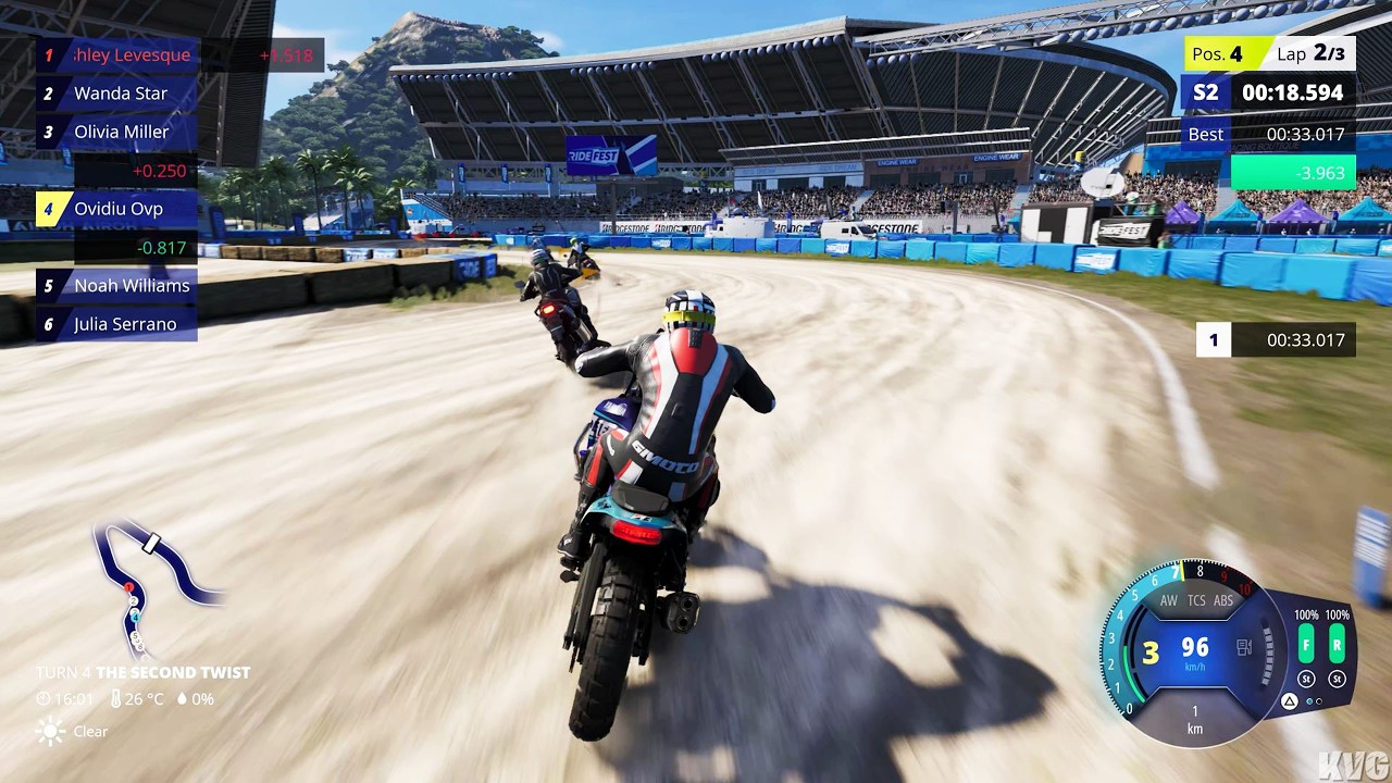 RIDE 6 - Blue Wave Enduro (Trioval Twist Course) - Gameplay (PS5 UHD) [4K60FPS]