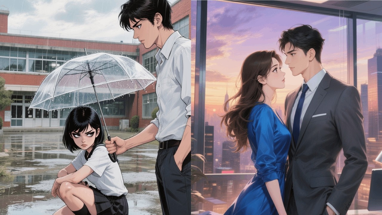 I'm The School's Notorious Bad Girl, But The Top Student Says: You're My Goddess.