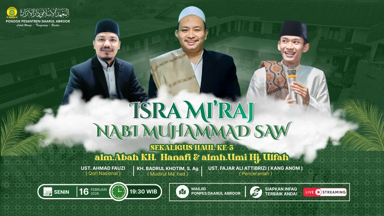 ISRA MI'RAJ NABI MUHAMMAD SAW | PONPES DAARUL ABROOR