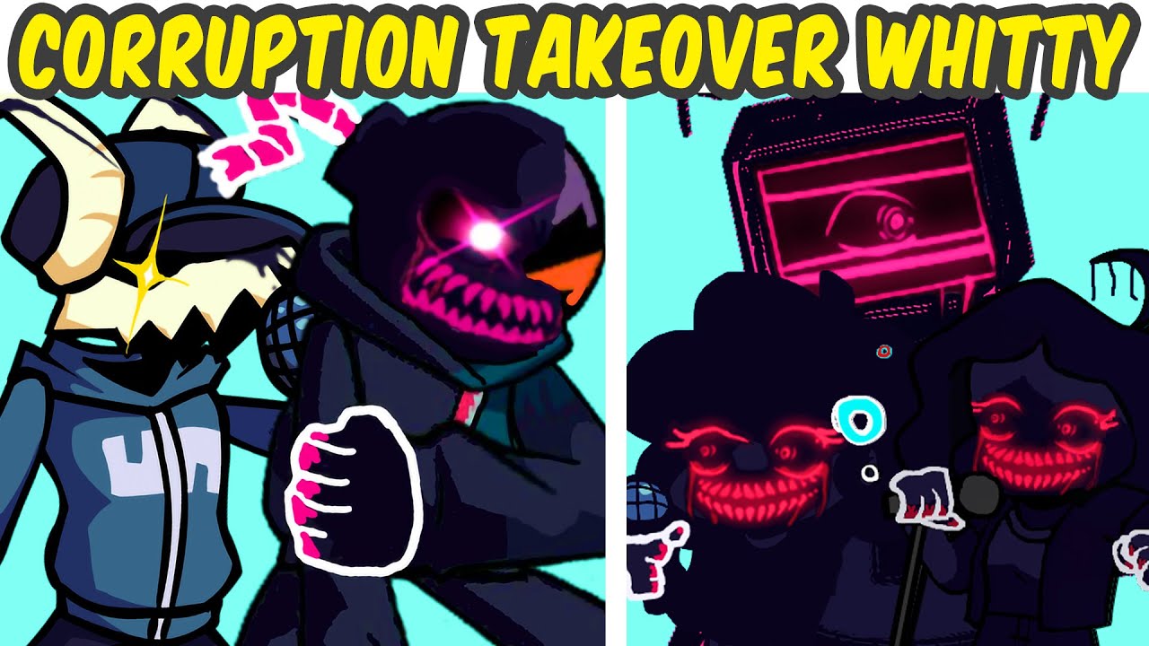 Friday Night Funkin' VS Corruption Takeover VS Corrupted Whitty VS Tabi VS Corrupted Carol (FNF MOD)