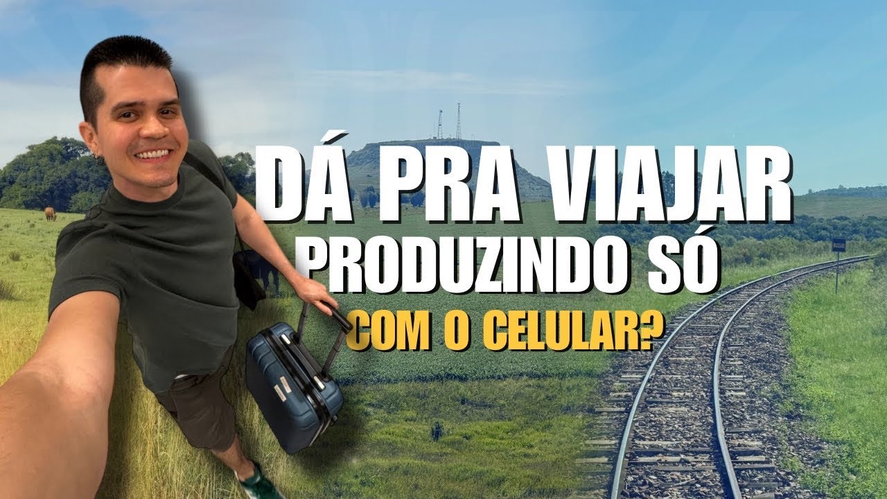 Videomaker mobile | Storymaker - NA PRÁTICA. Gravando VIAGEM - Pampas Gaúchos