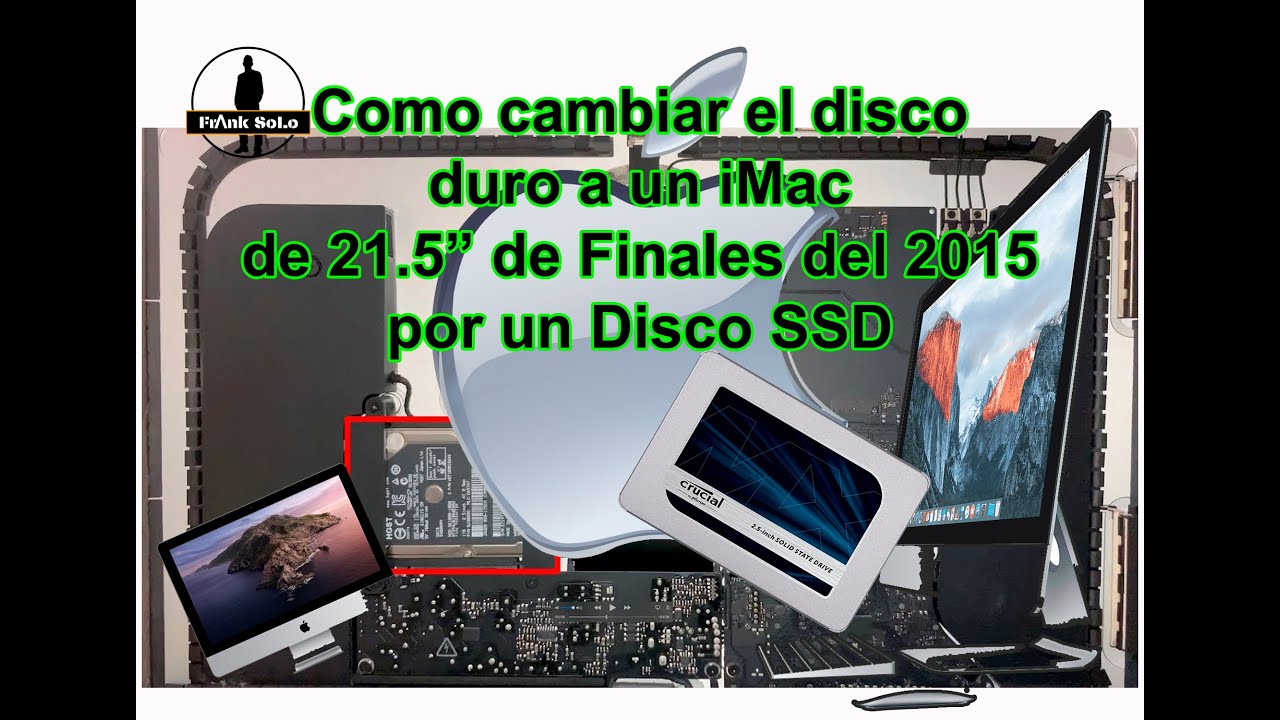 Como Cambiar el Disco duro en un iMac por un SSD