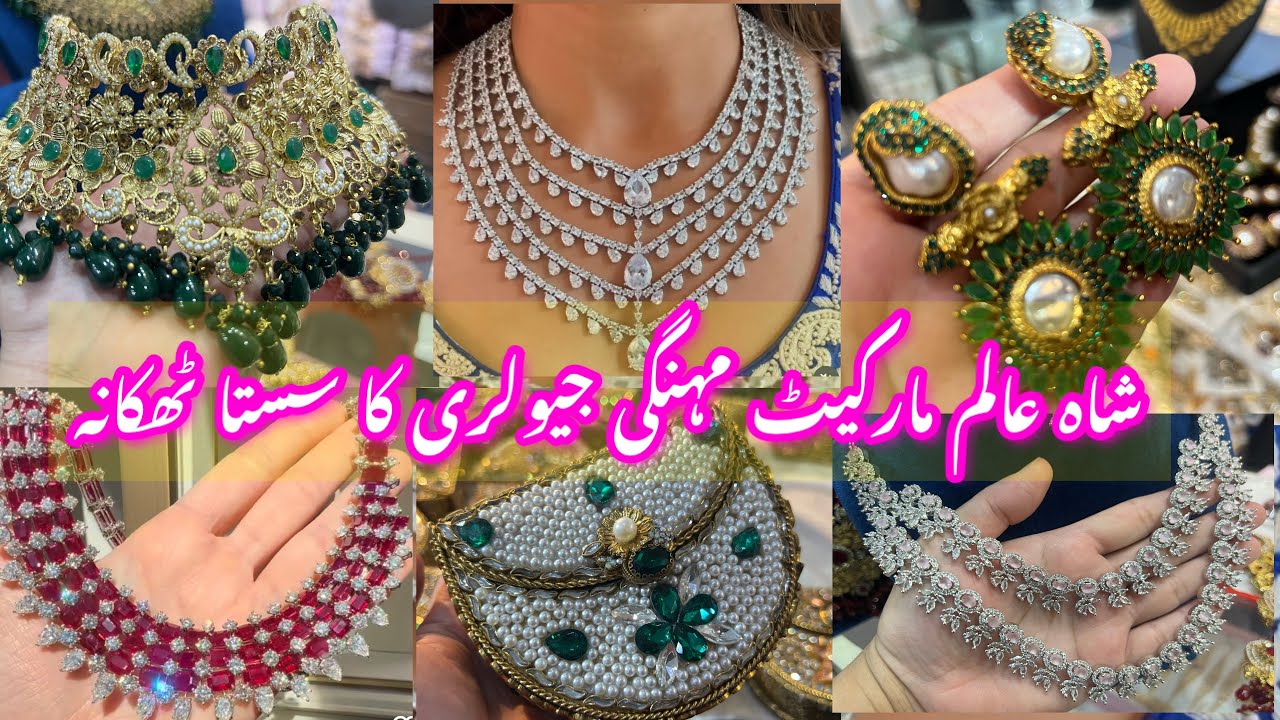 Shahalam Market Lahore -Crush, Turkish,rajwadi & nauraten,jewellery Shopping_local Bazar Pakistan
