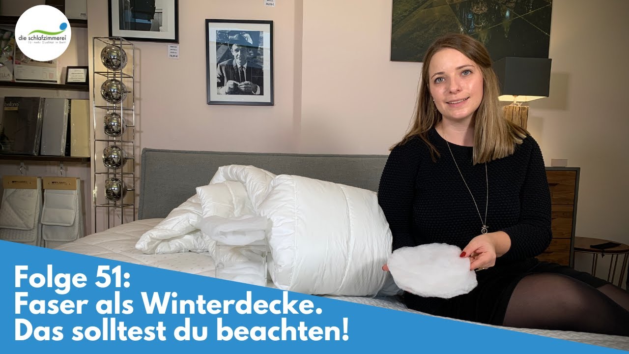 Bettdecke: Faser als Winterdecke - Darauf solltest du achten | Folge 51