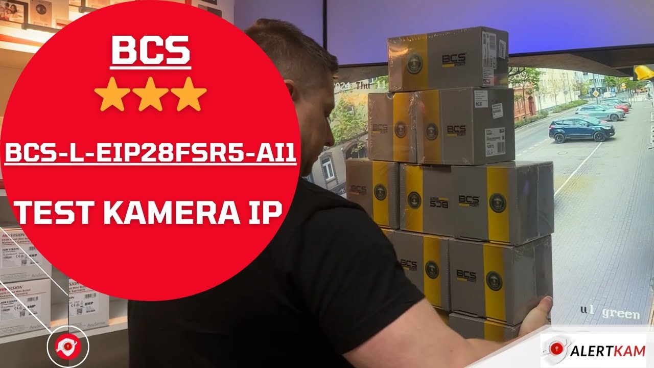 Kamera BCS-L-EIP28FSR5-Ai1 Test Timelaps BCS
