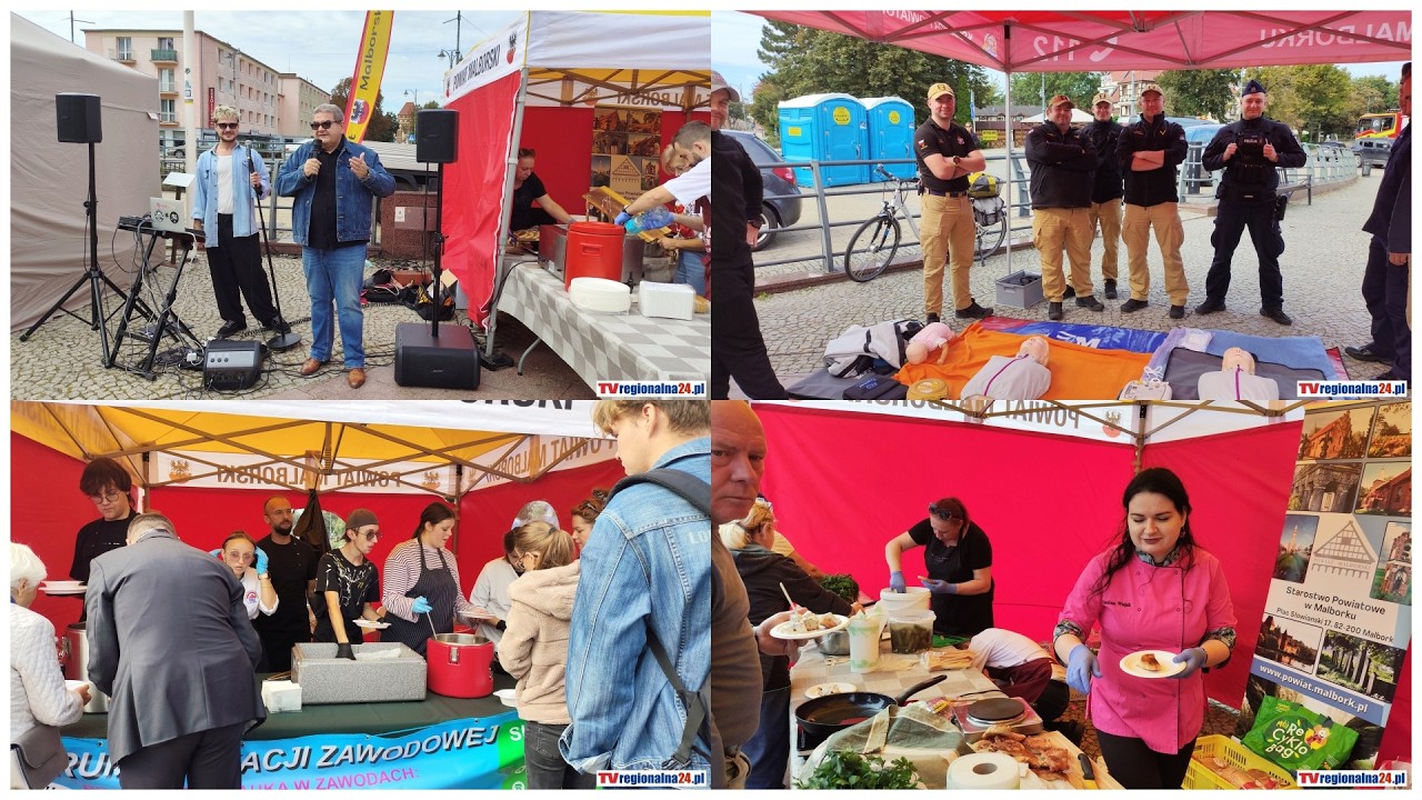 I Festiwal Smak&oacute;w Kresowych w Malborku. Zobacz, co dzieje się dziś na Placu Jagiellończyka! [WIDEO