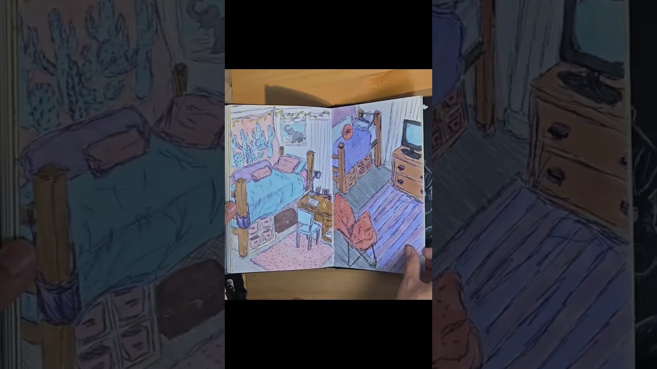 2019 sketchbook flip though
