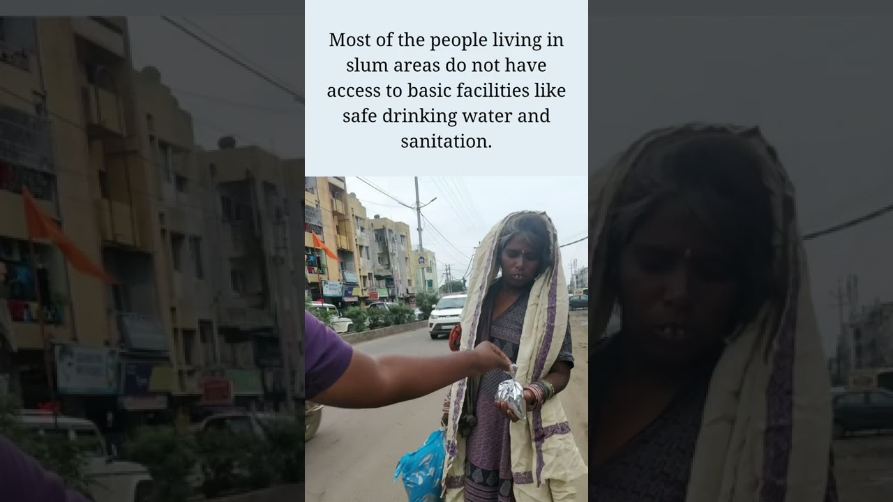 Food distribution in slums and Roadside... Ranchi Jharkhand