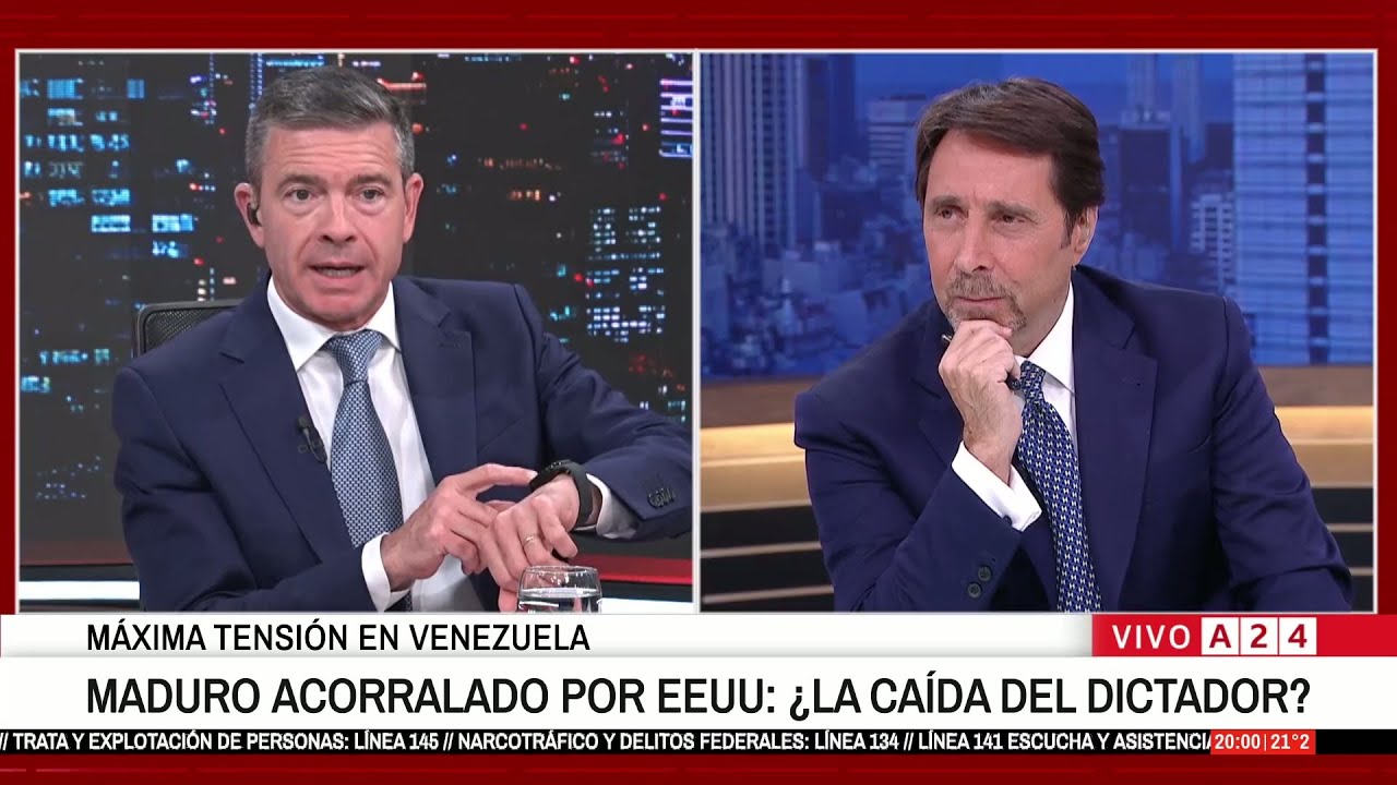 📢MÁXIMA TENSIÓN EN VENEZUELA: MADURO ACORRALADO POR EE.UU.