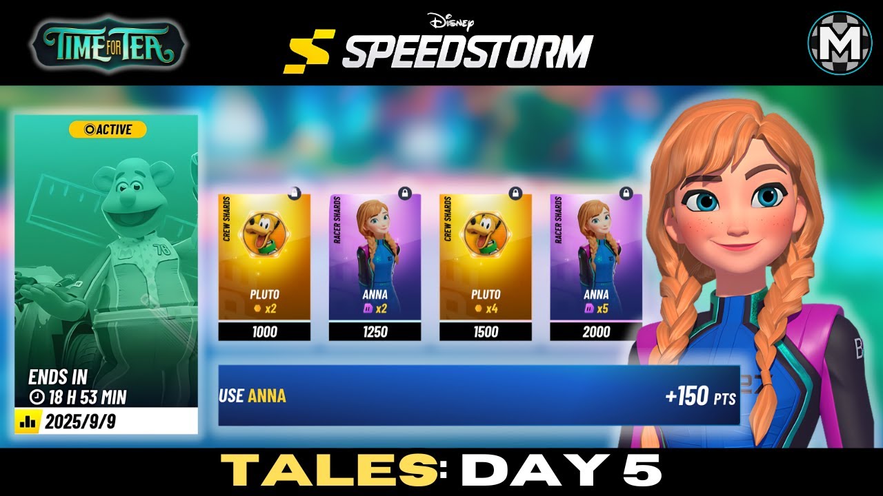 Tales, Day 5 & Ranked | Disney Speedstorm (9.09.2025)