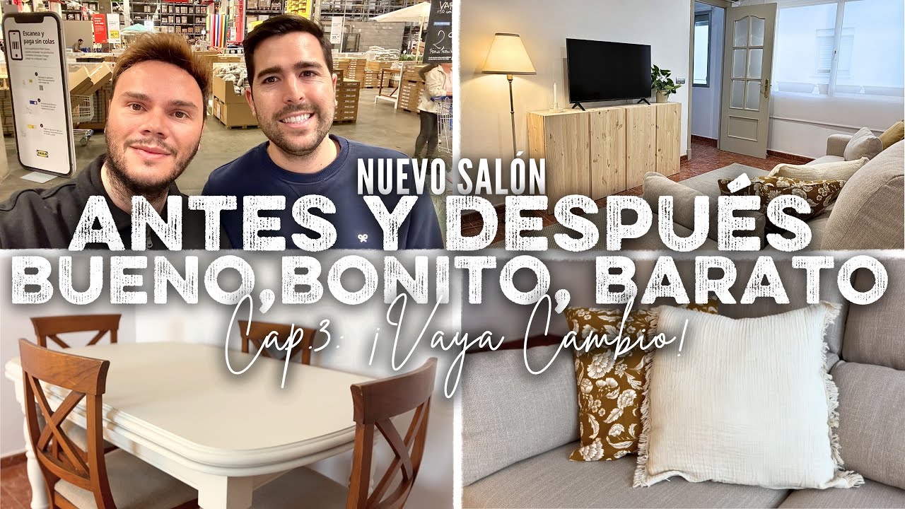 CAMBIO RADICAL DEL SALÓN 🏡 Proyecto #DIY MESA ANTIGUA 😍 IDEAS para DECORAR UNA CASA POR POCO 💰